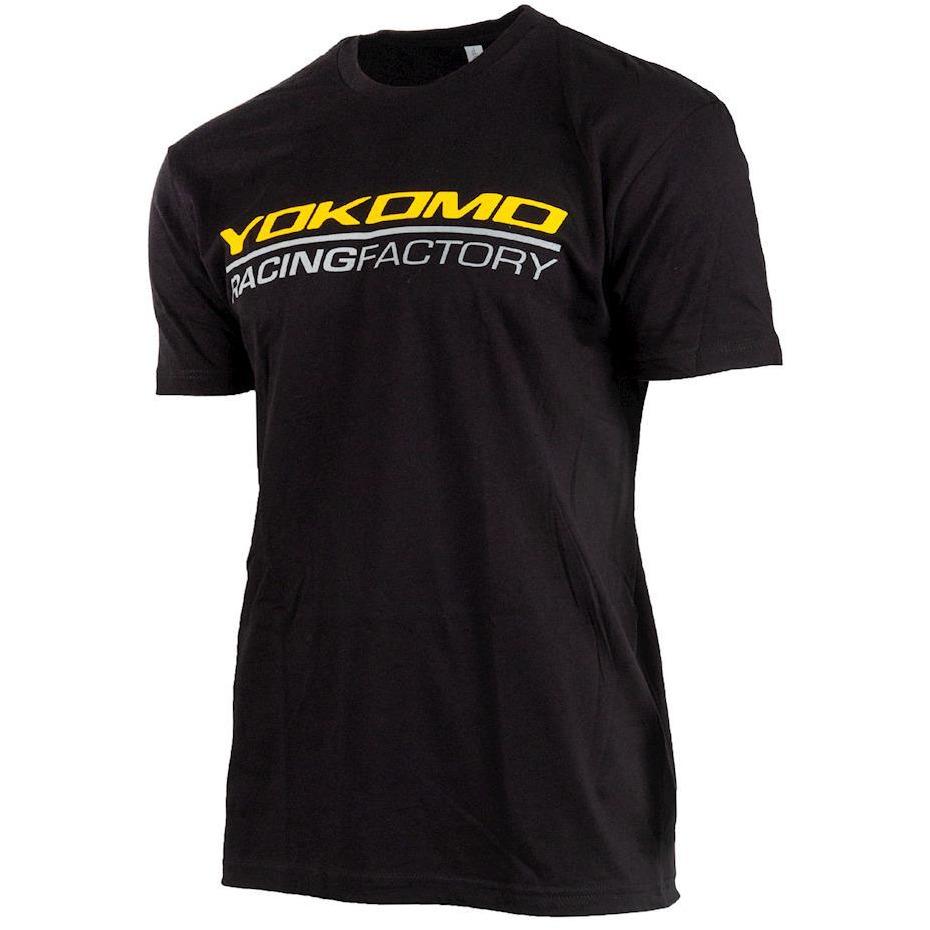 Yokomo Racing Factory T-Shirt (Black) (M)